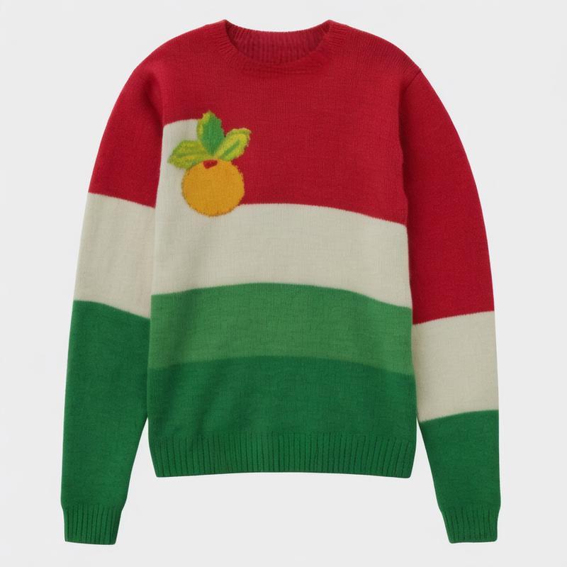 men all over print sweater cable pullovers knitwear crew neck winter cotton knitt sweater men