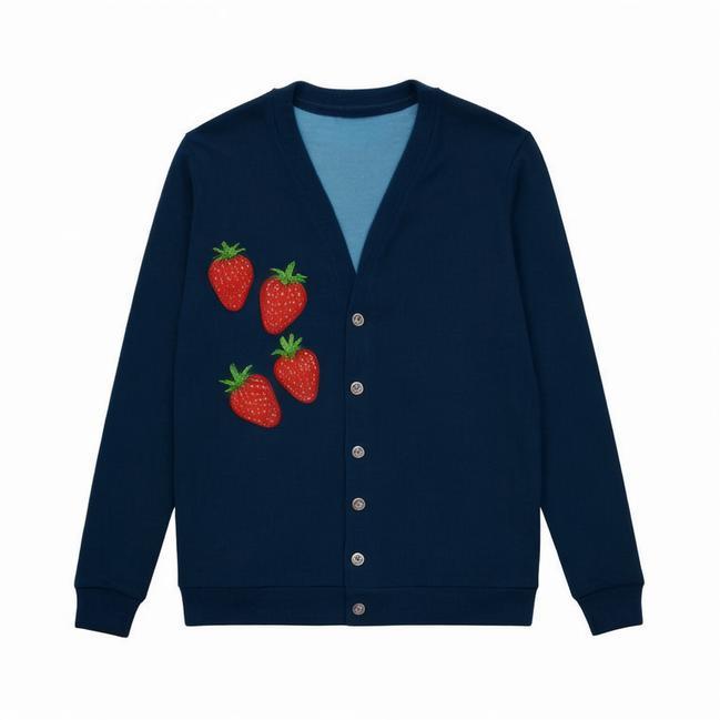 Long Sleeve Knit Jacquard Cardigan Sweaters V neck men clothes  knitt cardigan men sweater