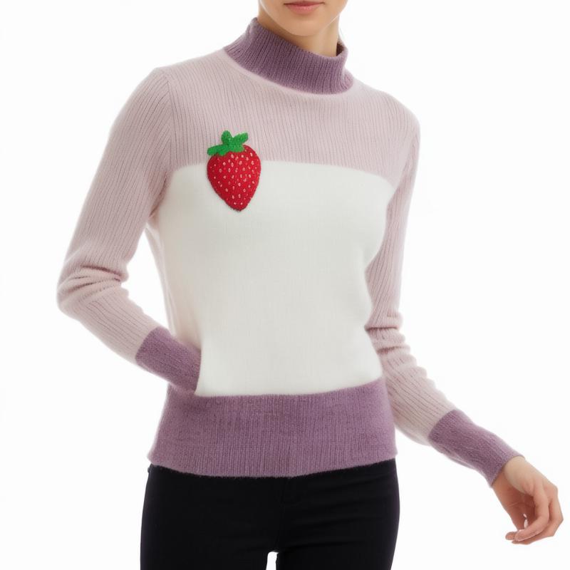 Long Sleev Top For Young Girl Women's Chiffon Shirt Gradient Color T-shirt Casual Style Transparent Pleat Blouse