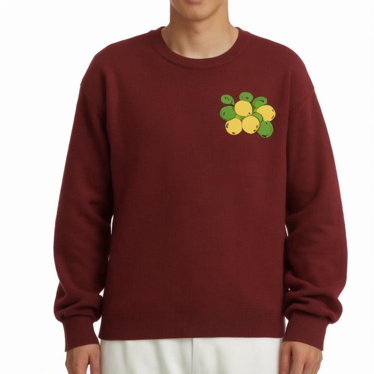 men's 100% cotton oversize sweatshirts o-neck high quality french terry drop shoulder plus size Paint Pullover sweatshirt