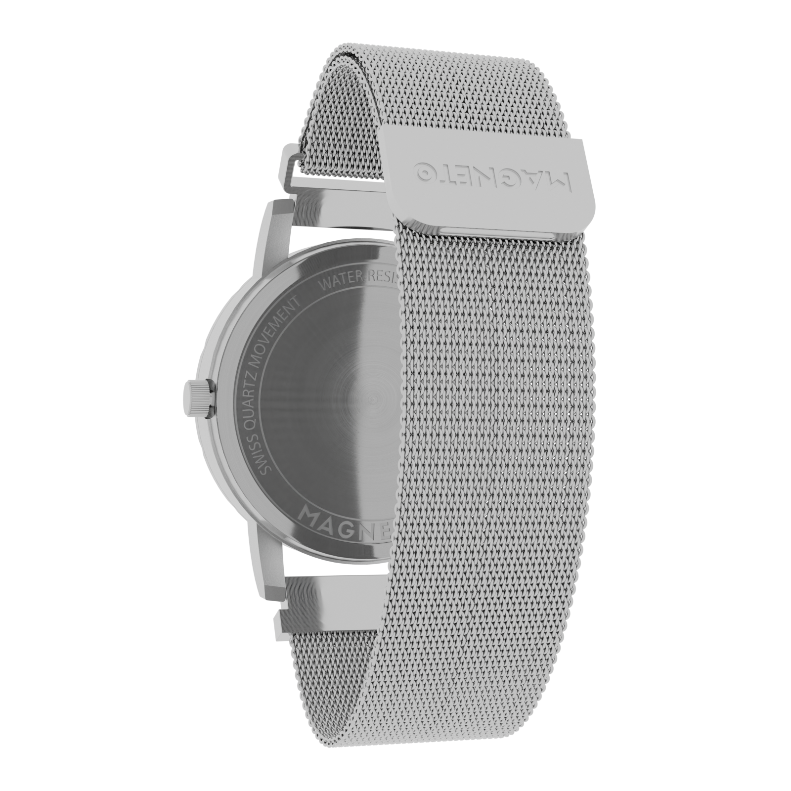 Komet Silver mesh magnetic silver