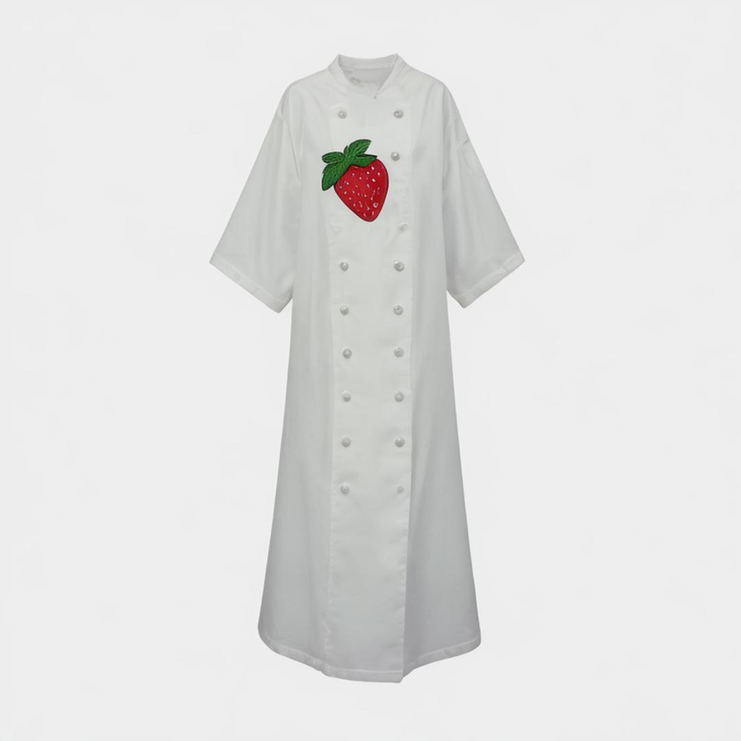 Women 2024 summer New Chic Fashion Crease effect MIDI Dress Vintage Short Sleeve Female Dresses robe Mujer