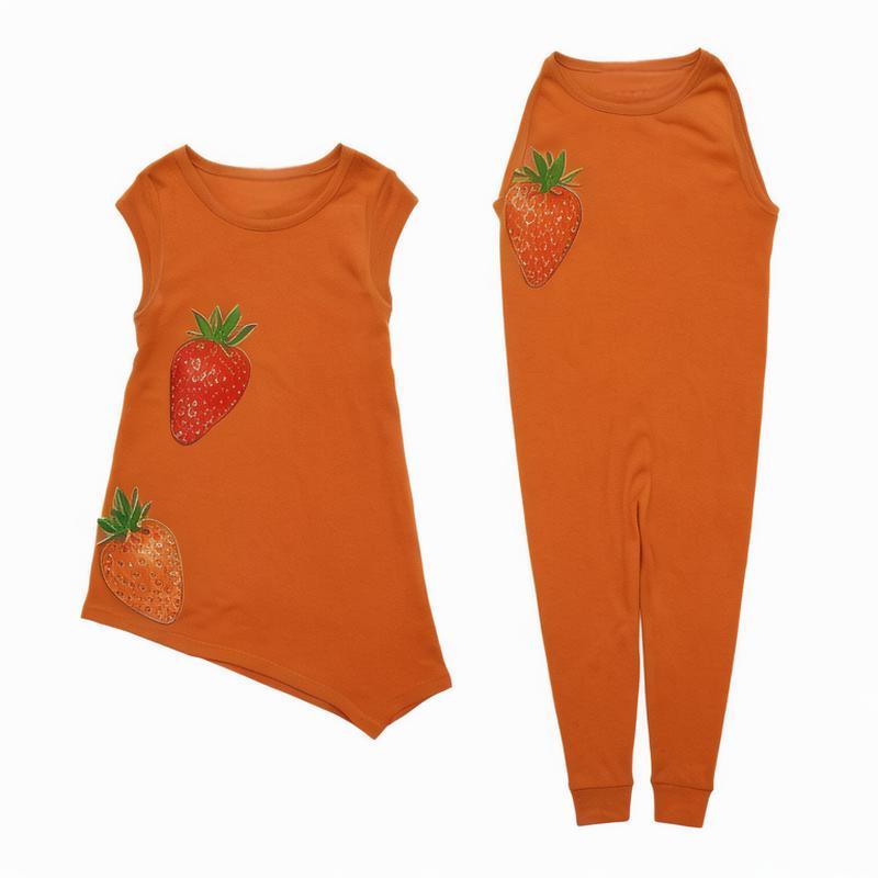suit 2024 summer loose versatile sleeveless top INS same style comfortable carrot pants slim casual pants