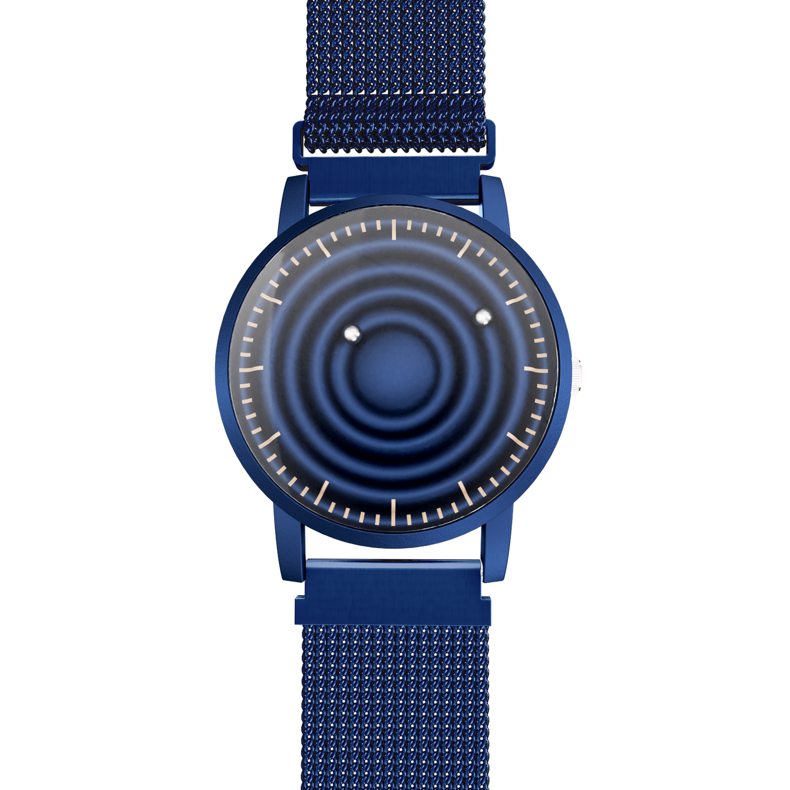 Wave Blue— mesh magnetic blue