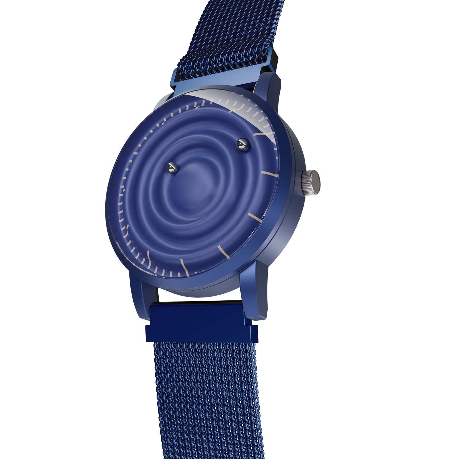 Wave Blue— mesh magnetic blue