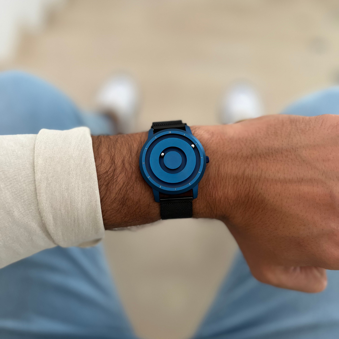 Jupiter Blue —mesh magnetic black