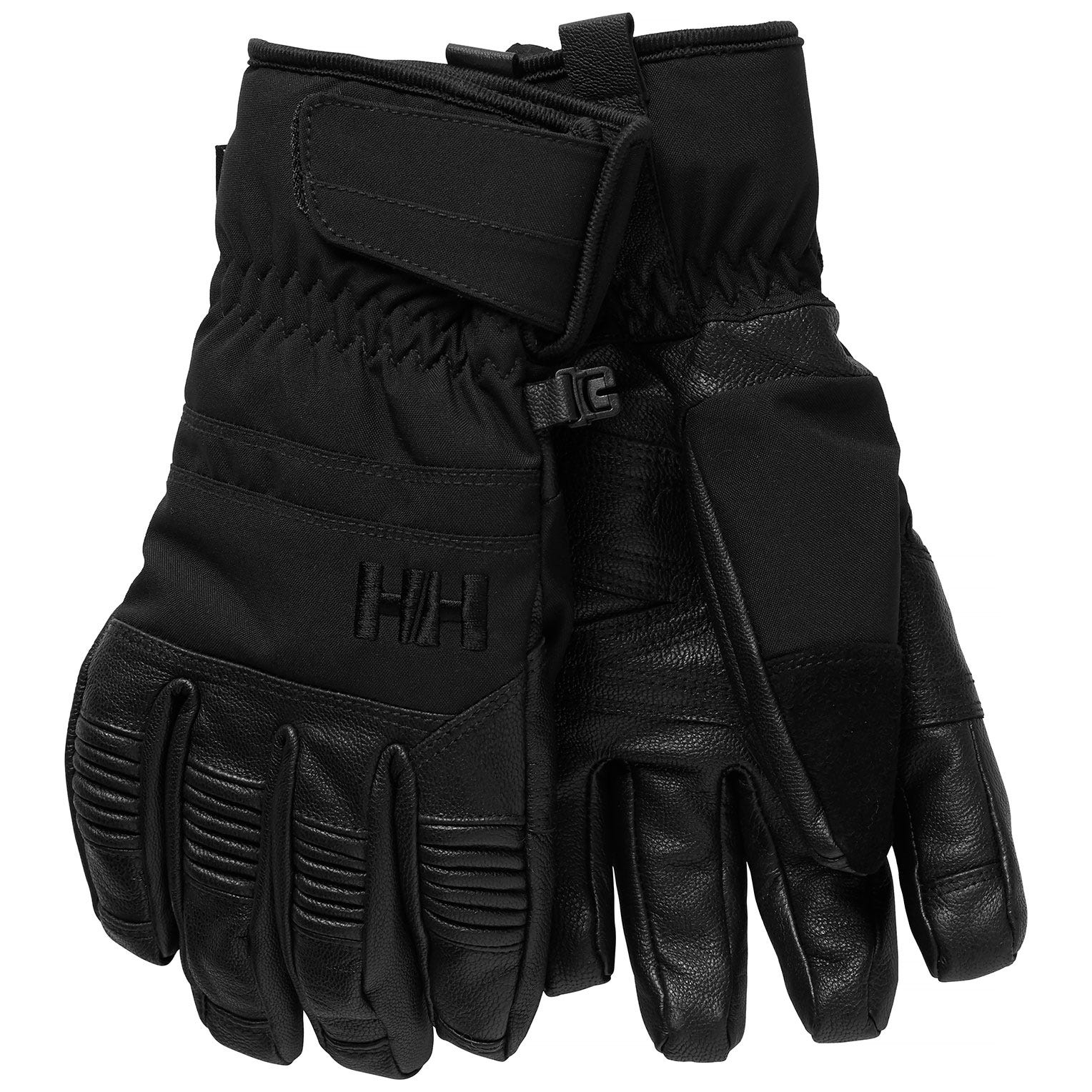 W LEATHER MIX GLOVE