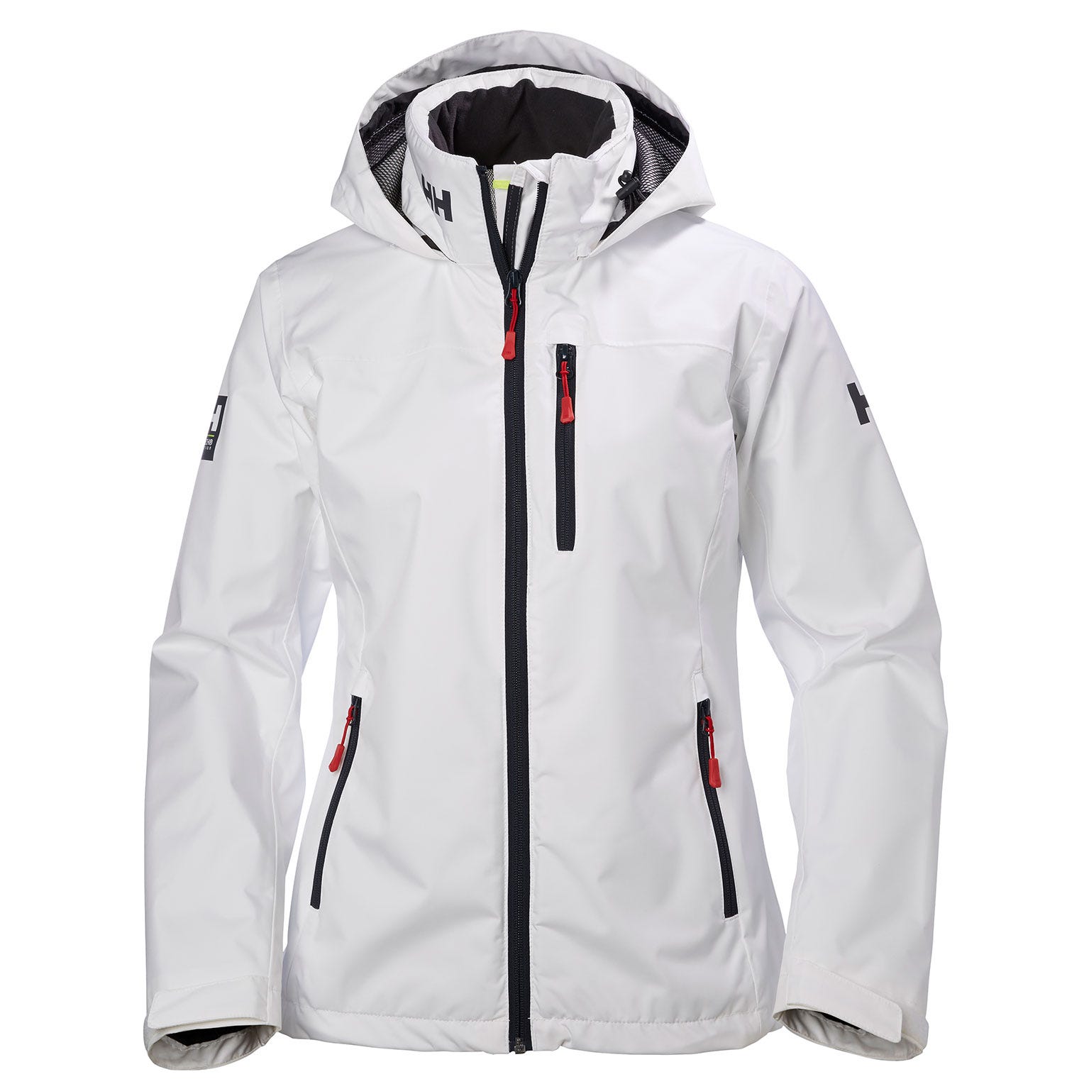 WOMEN'S CREW HOODED MIDLAYER SAILING JACKET