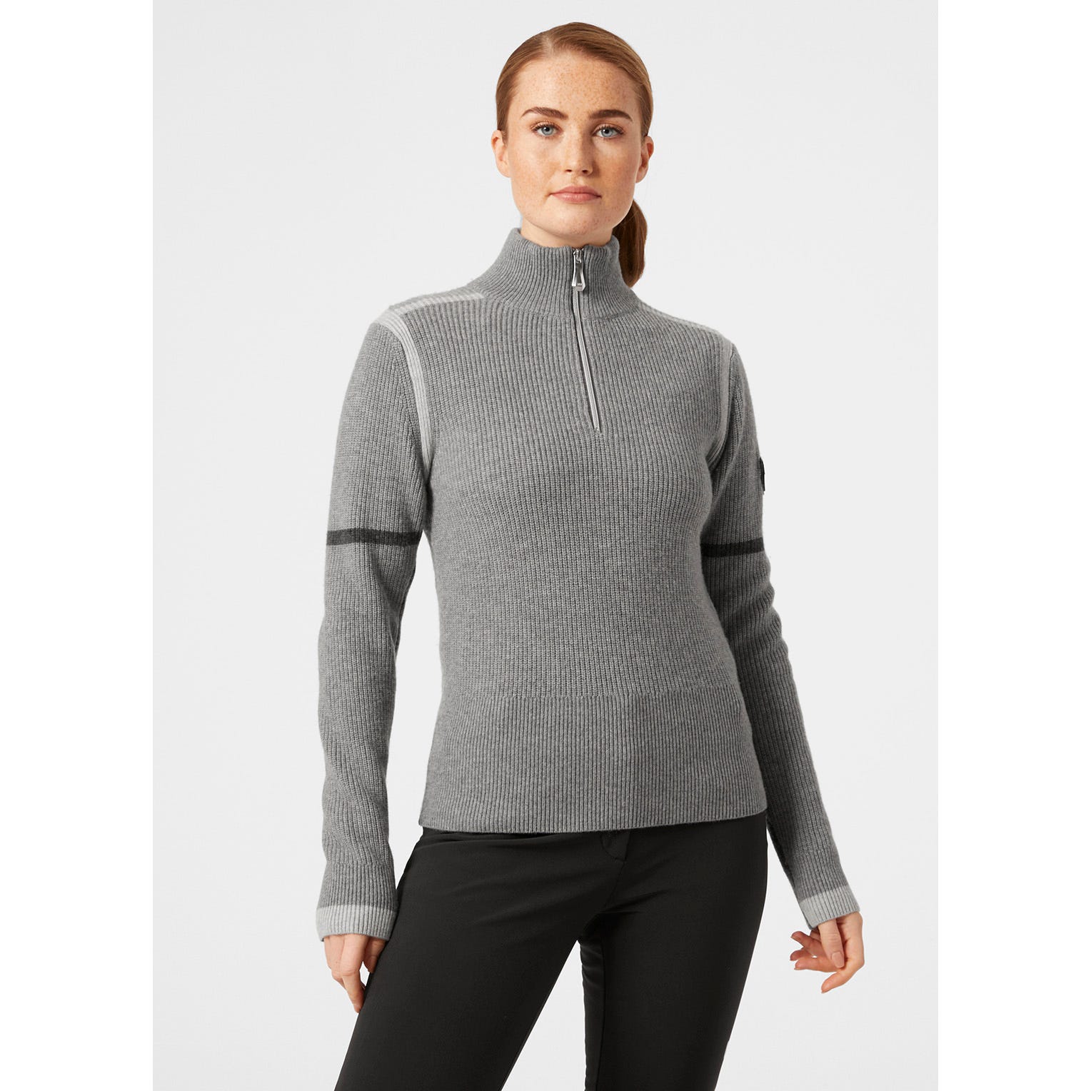 W EDGE KNITTED SWEATER