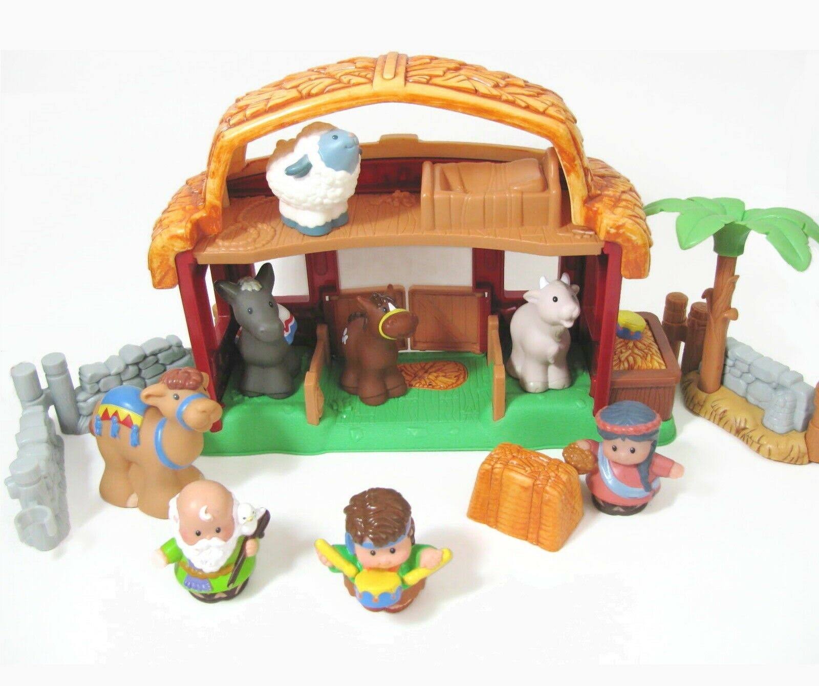 Fisher-Price Little People Lil' Shepherds Playset - 7 Piece Nativity Toy For Toddlers - View #2