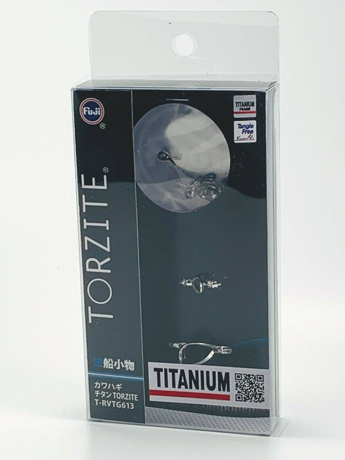 Set D'anneaux Fuji T-RVTG Torzite Titane Pour Canne Pêche - Taille 69, Référence 0076