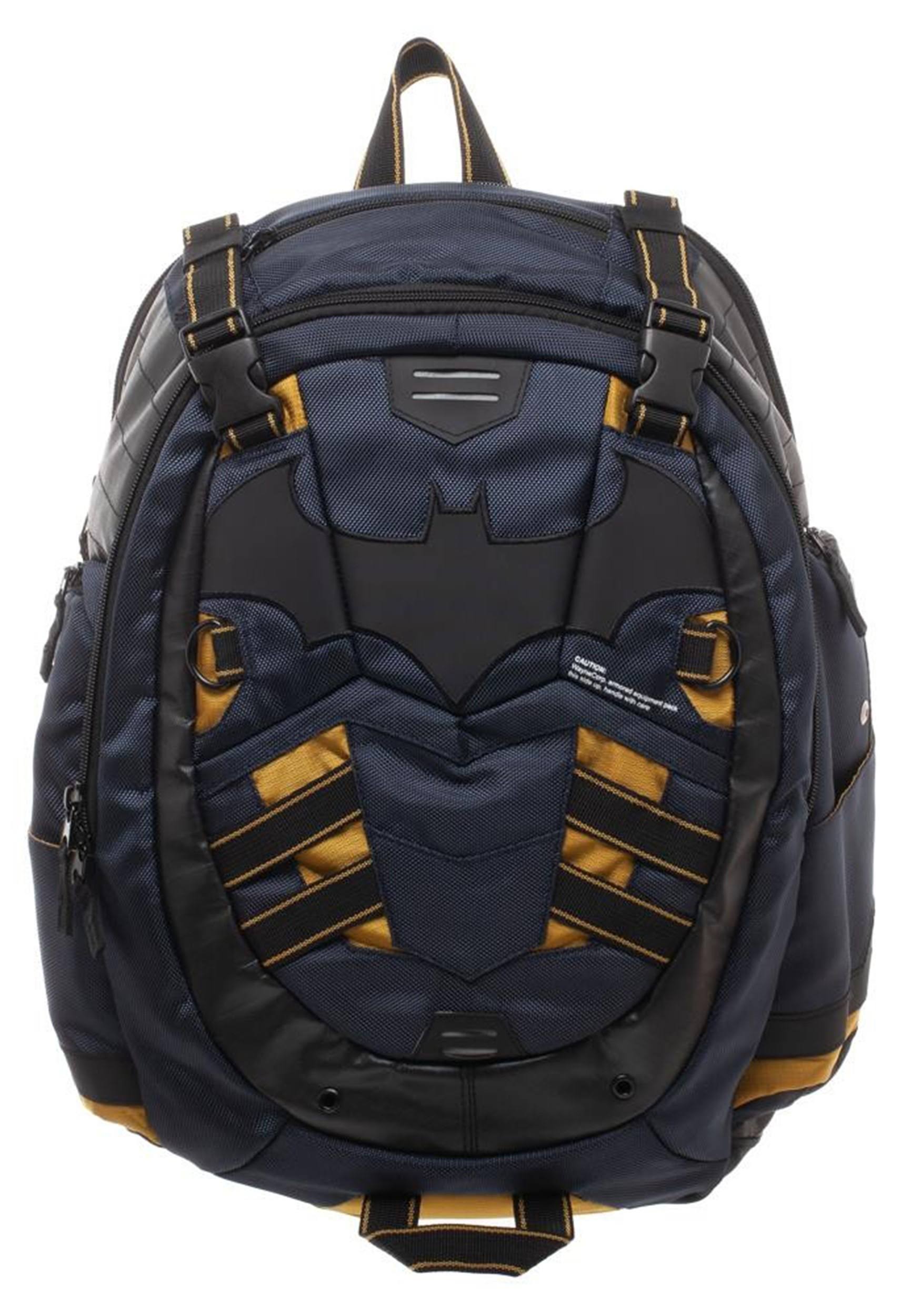 Batman Rucksack – Ca. 33x25x10 Cm, Gepolsterte Träger, Offizielles Lizenzprodukt, Für Schule & Freizeit