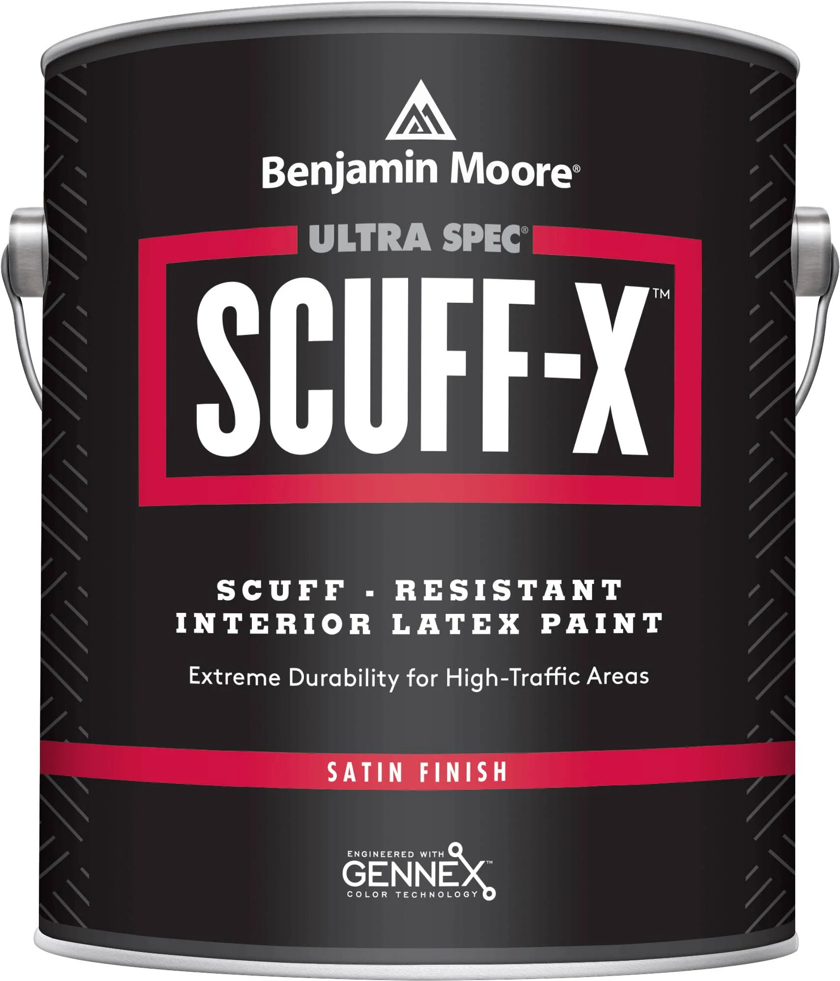 Benjamin Moore Ultra Spec SCUFFX Satin (486) Gallon / White Ritoyou