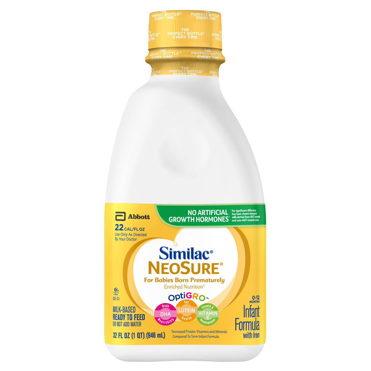 Similac Expert Care Neosure Baby Formula - 6 pack, 32 fl oz bottles ...