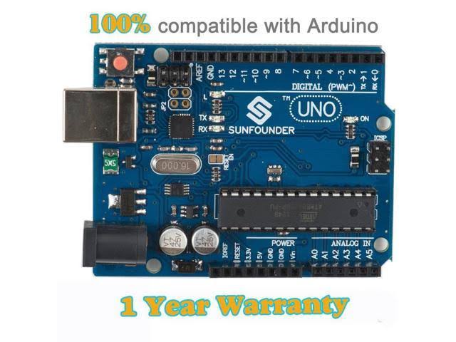 SunFounder Ultimate Uno R3 Sensor Kit V2.0 for Arduino Uno R3 Mega2560 ...