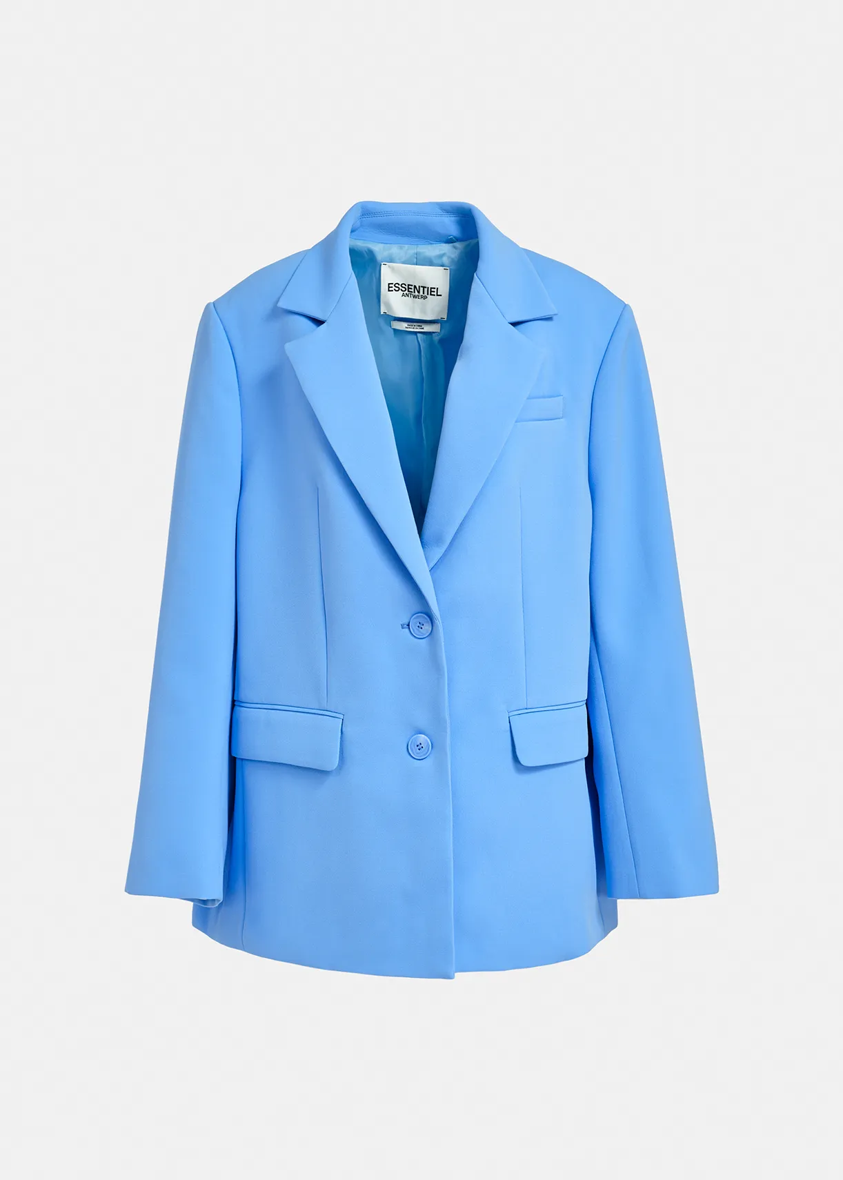 Blue oversized blazer