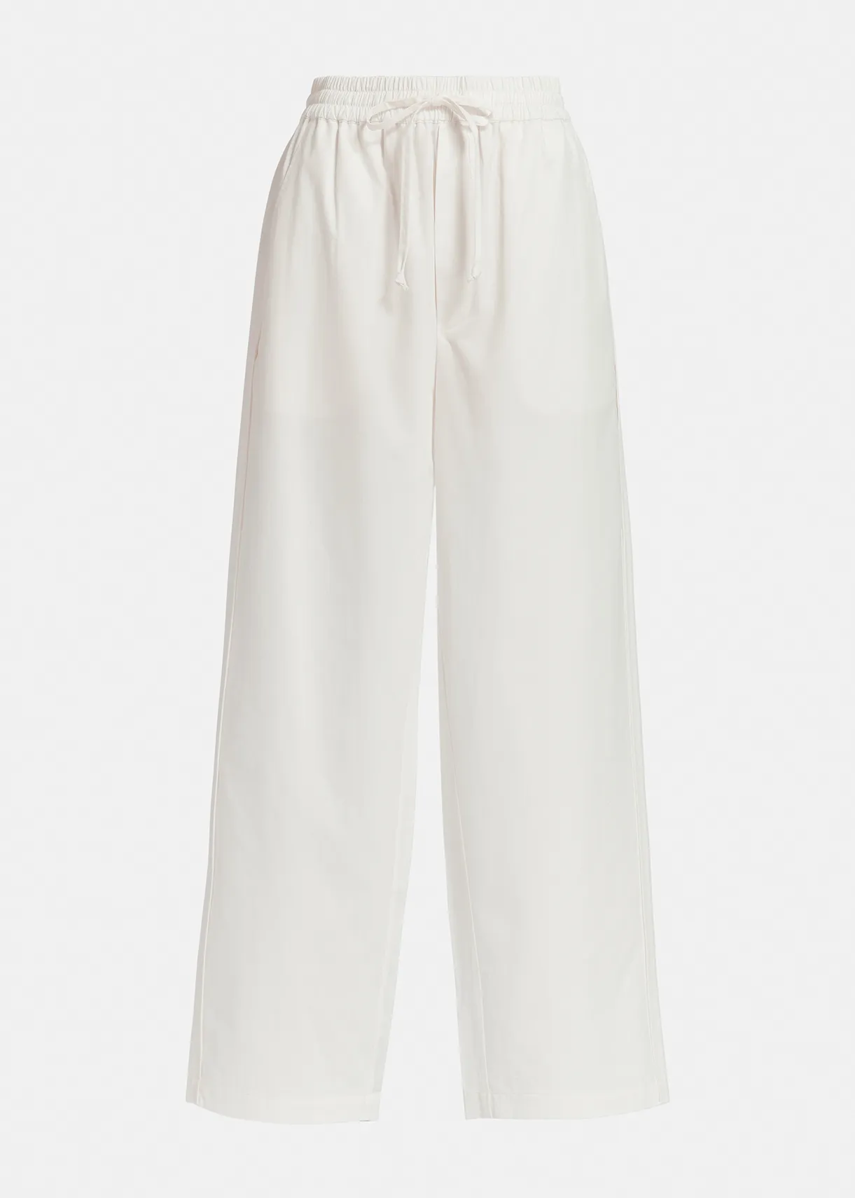 Off-white tapered-leg pants