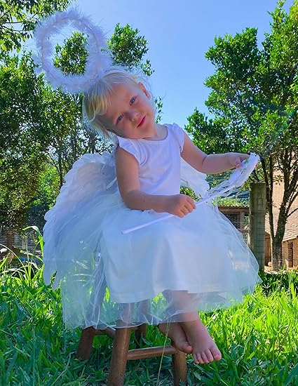 Zdluxco Arshiner Toddler Tutu Dress Little Girls Fluffy Summer Dresses Casual Party Tulle Sundress for Kids 2-6Y