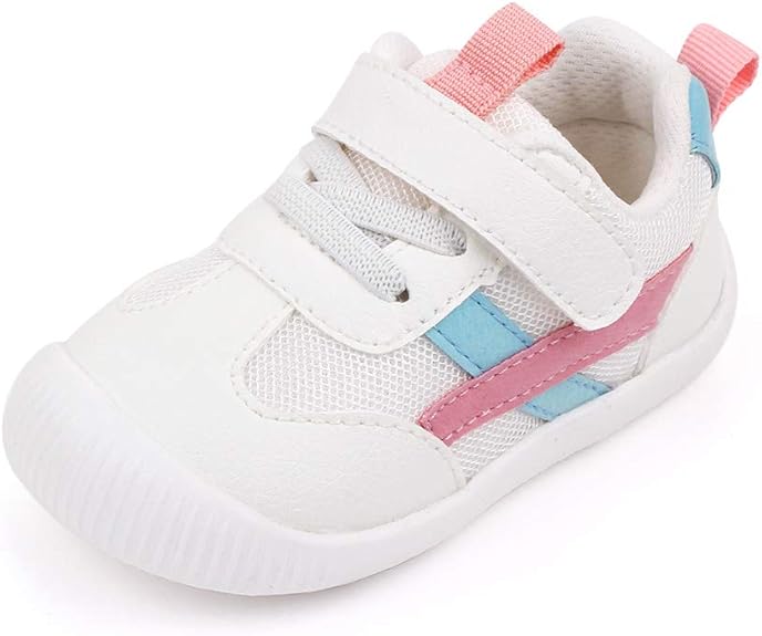 Zdluxco Baby Shoes Boys Girls First Walkers Cute Animals Toddler Sneakers Prewalkers Rubber Sole