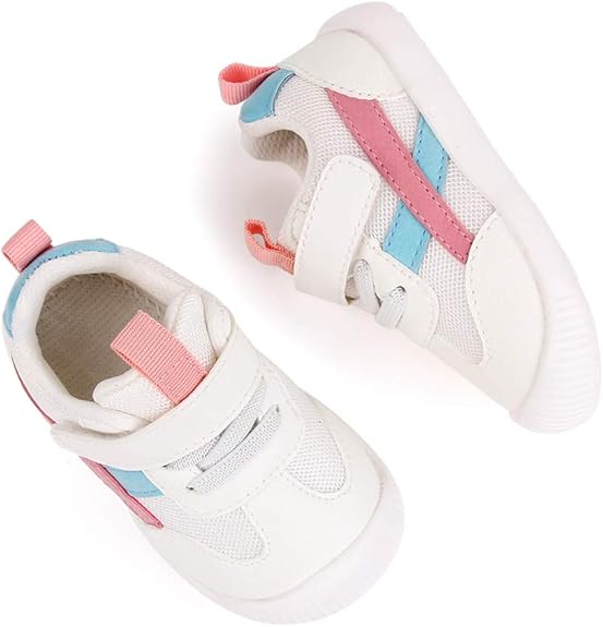 Zdluxco Baby Shoes Boys Girls First Walkers Cute Animals Toddler Sneakers Prewalkers Rubber Sole