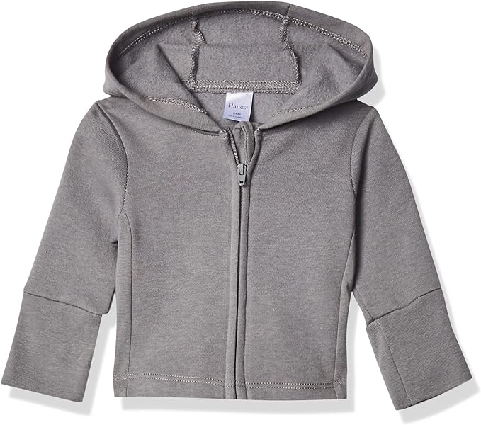 Zdluxco Hanes, Zippin Soft 4-way Stretch Fleece Hoodie, Babies and Toddlers