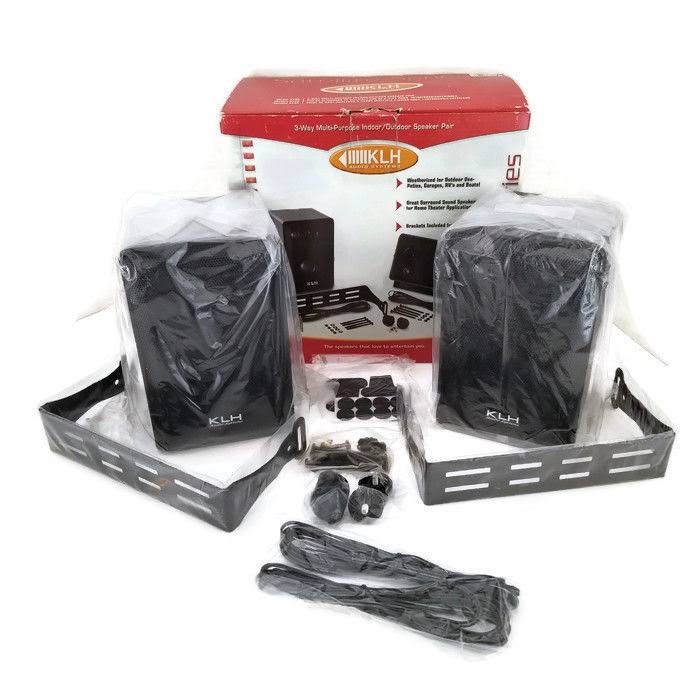 KLH 970A 3-way Outdoor Speakers - Black