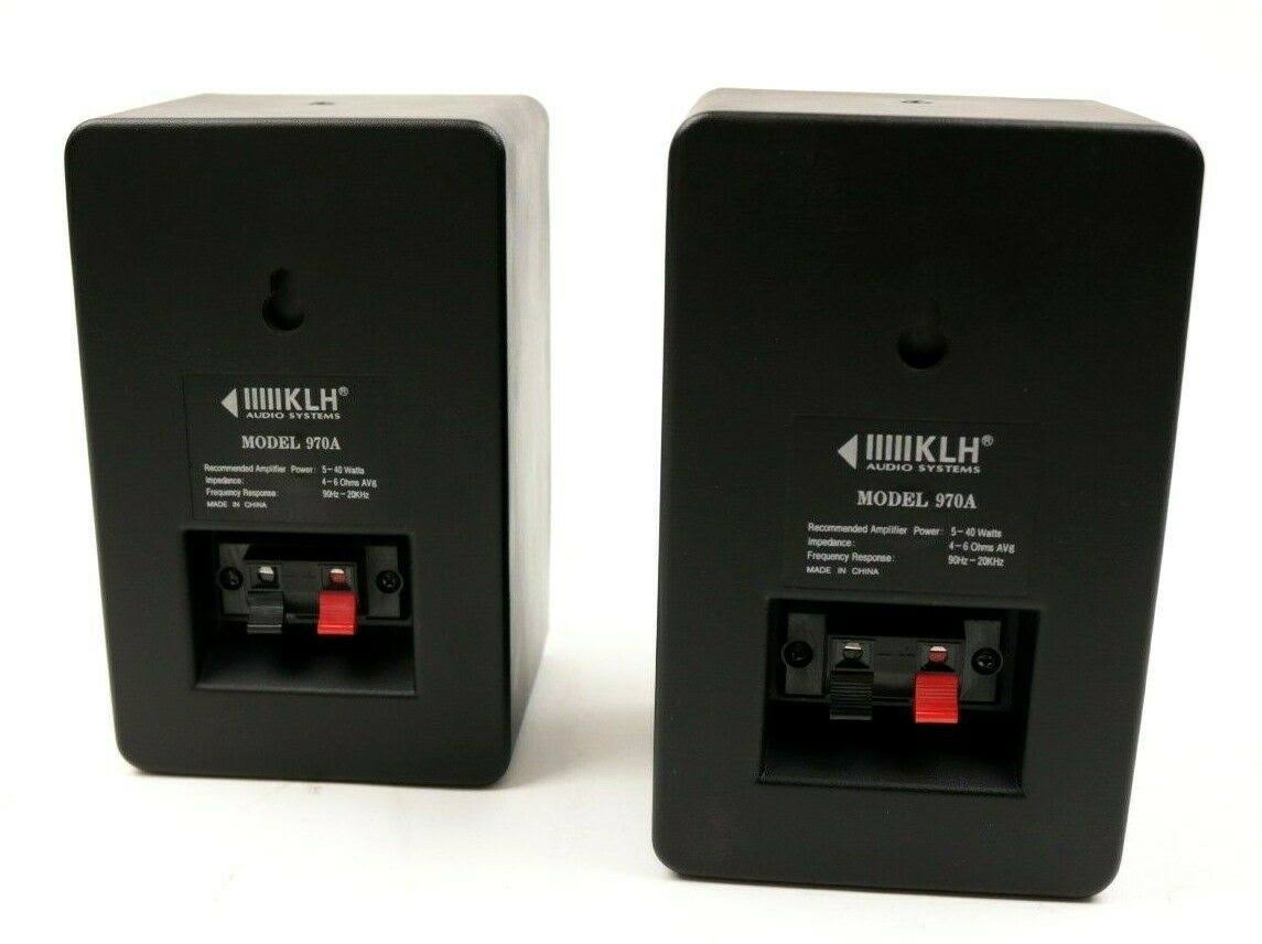 KLH 970A 3-way Outdoor Speakers - Black