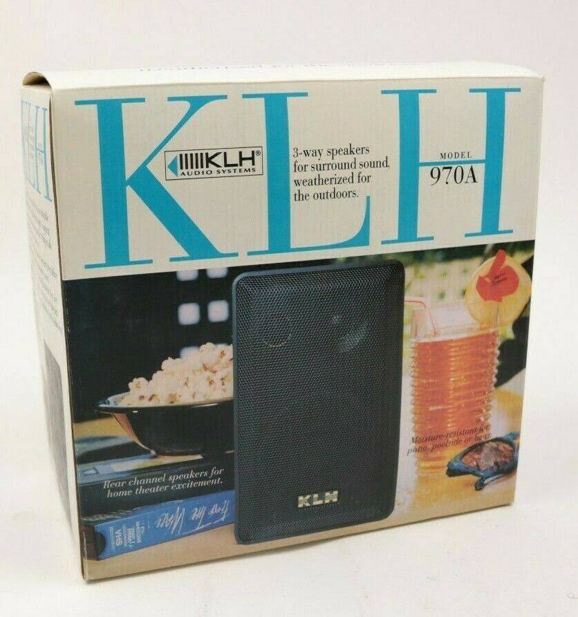 KLH 970A 3-way Outdoor Speakers - Black