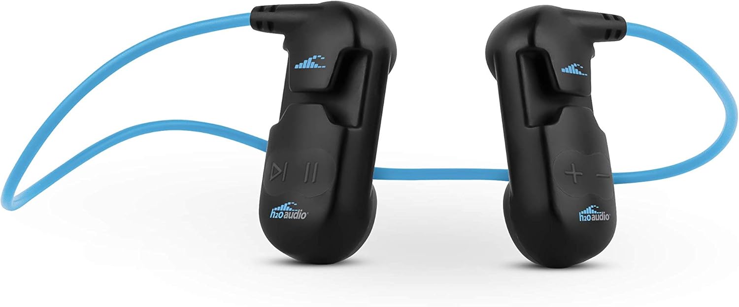 H2O Audio Sonar Underwater Waterproof Headphones with MP3 and Bluetooth for Swimmers