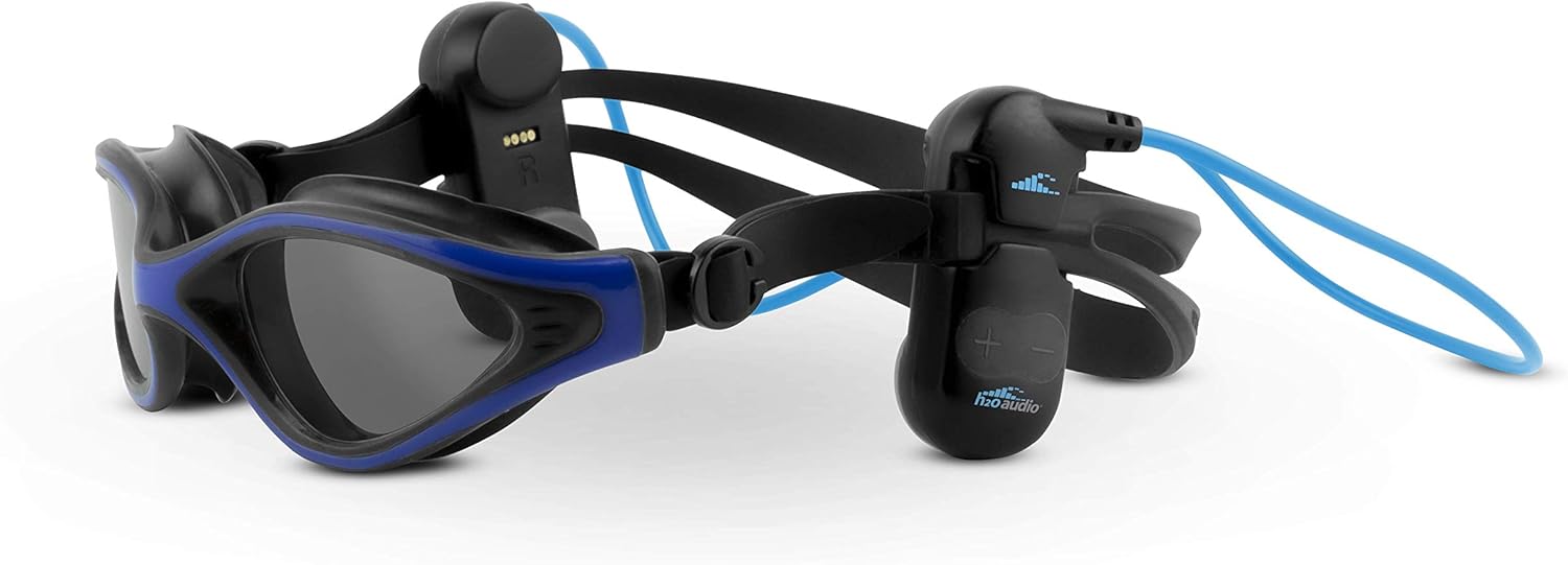H2O Audio Sonar Underwater Waterproof Headphones with MP3 and Bluetooth for Swimmers