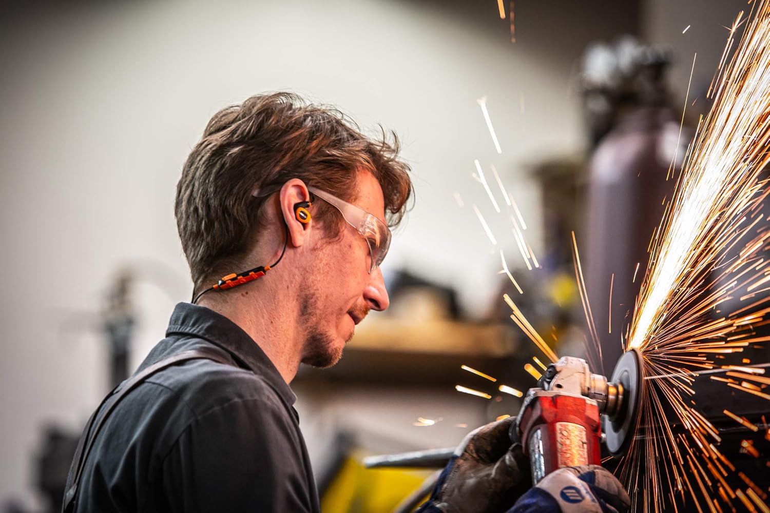 ISOtunes PRO 2.0 Bluetooth Earplug Headphones, 27 dB Noise Reduction Rating, 16+ Hour Battery, IP67 Durability, Noise Cancelling Mic, OSHA Compliant Professional Hearing Protector (Matte Black)