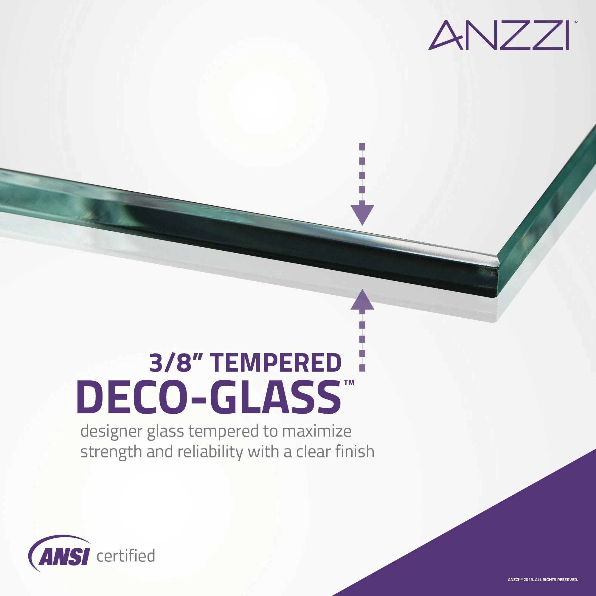 Don Series 60 in. x 62 in. Frameless Sliding Tub Door in Matte Black - Anzzi - SD-AZ17-01MB