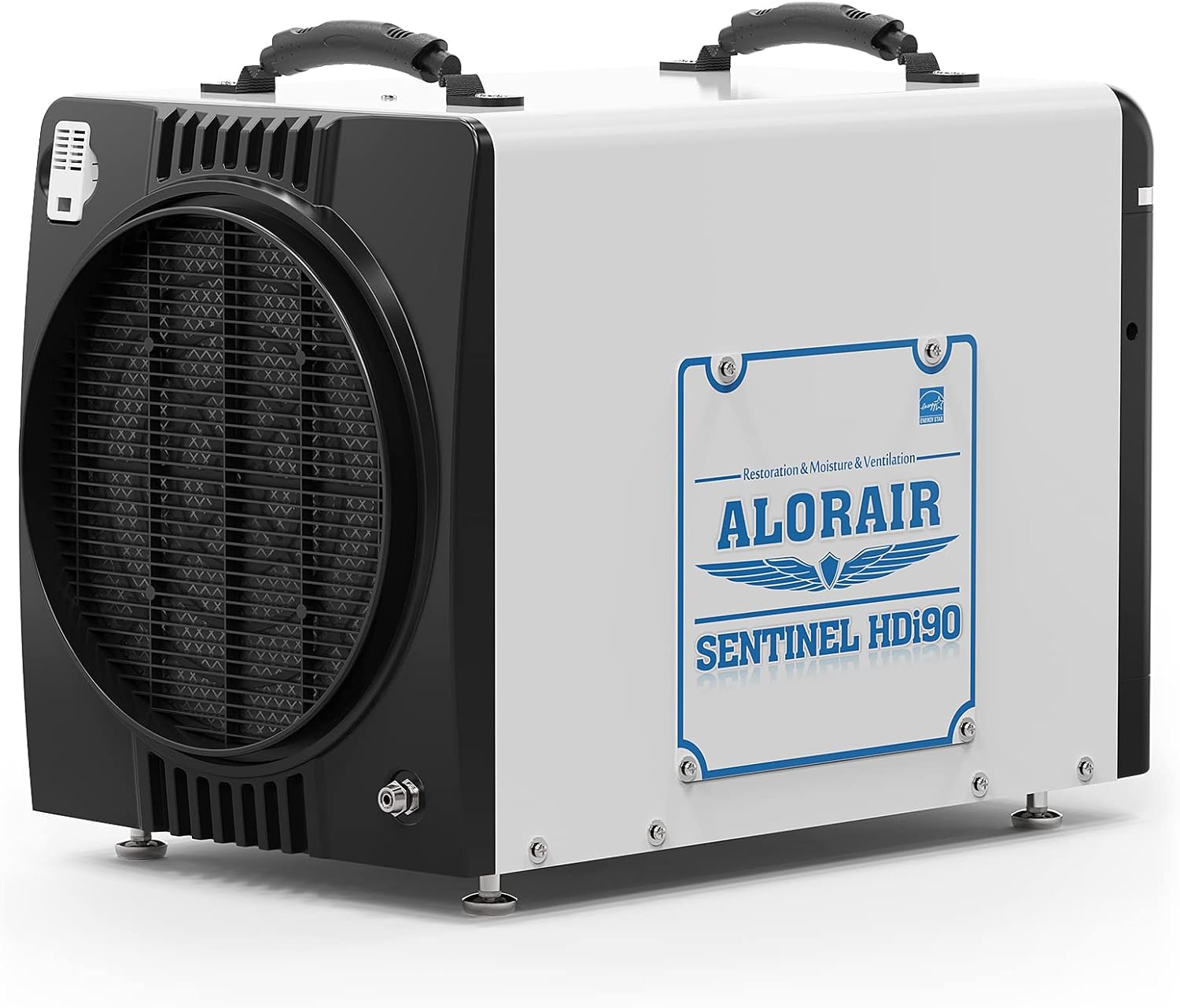 AlorAir Duct-able Version Basement/Crawl Space Dehumidifiers 198 PPD Commercial Industrial Dehumidifier with Pump & Drain Hose, Energy Star Listed, Auto Defrosting, 5 Years Warranty, Whole Homes