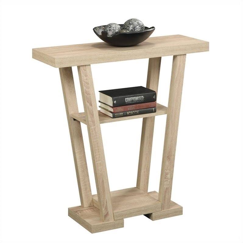Pemberly Row V Console - Weathered White