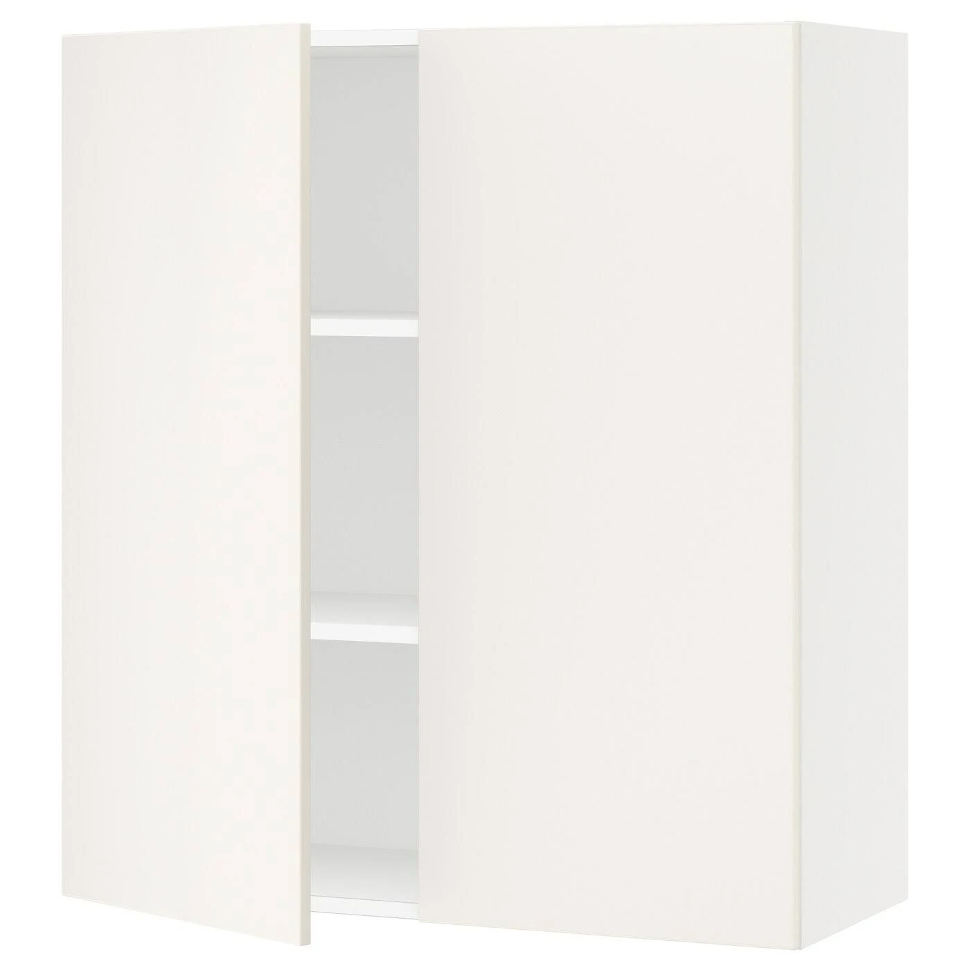 IKEA - SEKTION Wall Cabinet with 2 Doors, white/Veddinge White, 36x15x40 29357971
