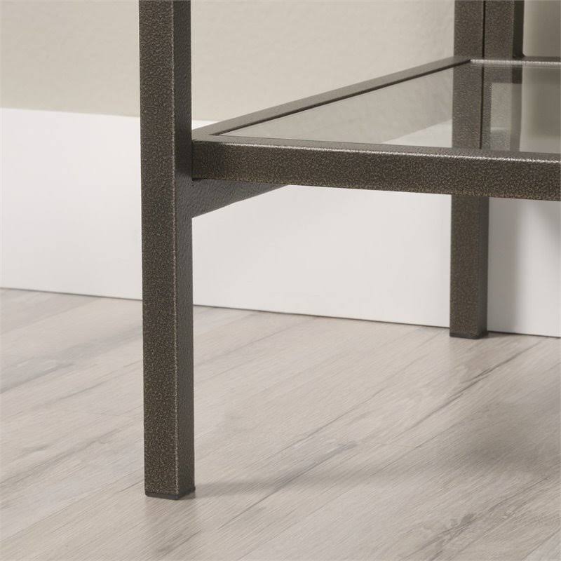 Home Square 2 Piece Bookcase Set in Bronze
