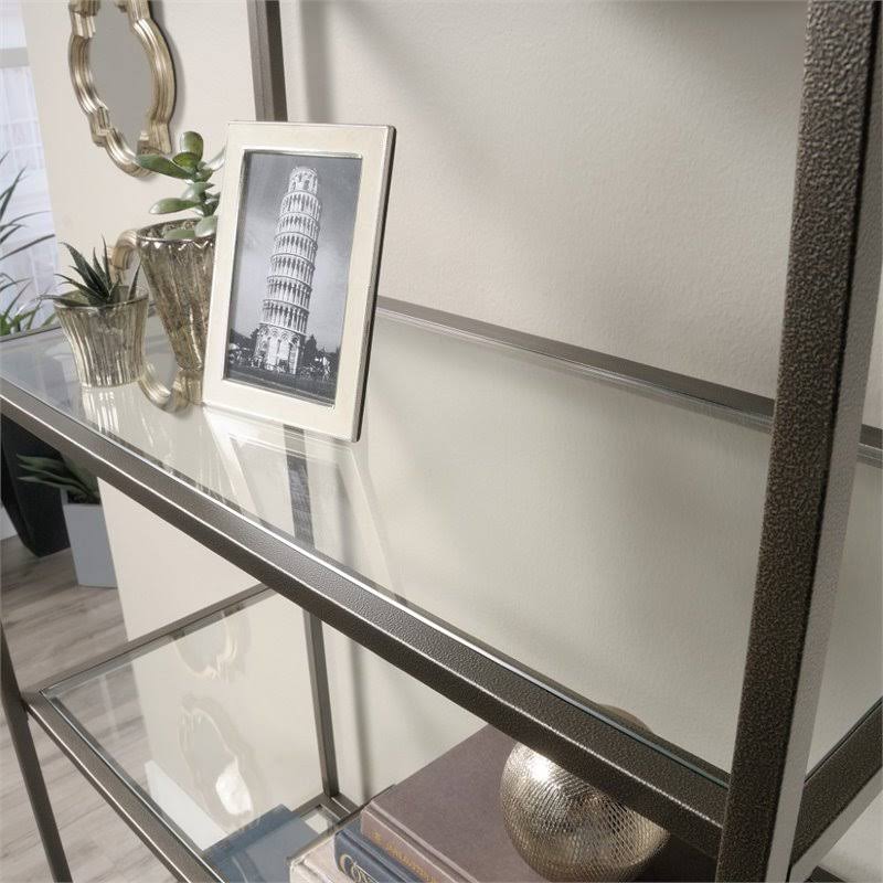 Home Square 2 Piece Bookcase Set in Bronze