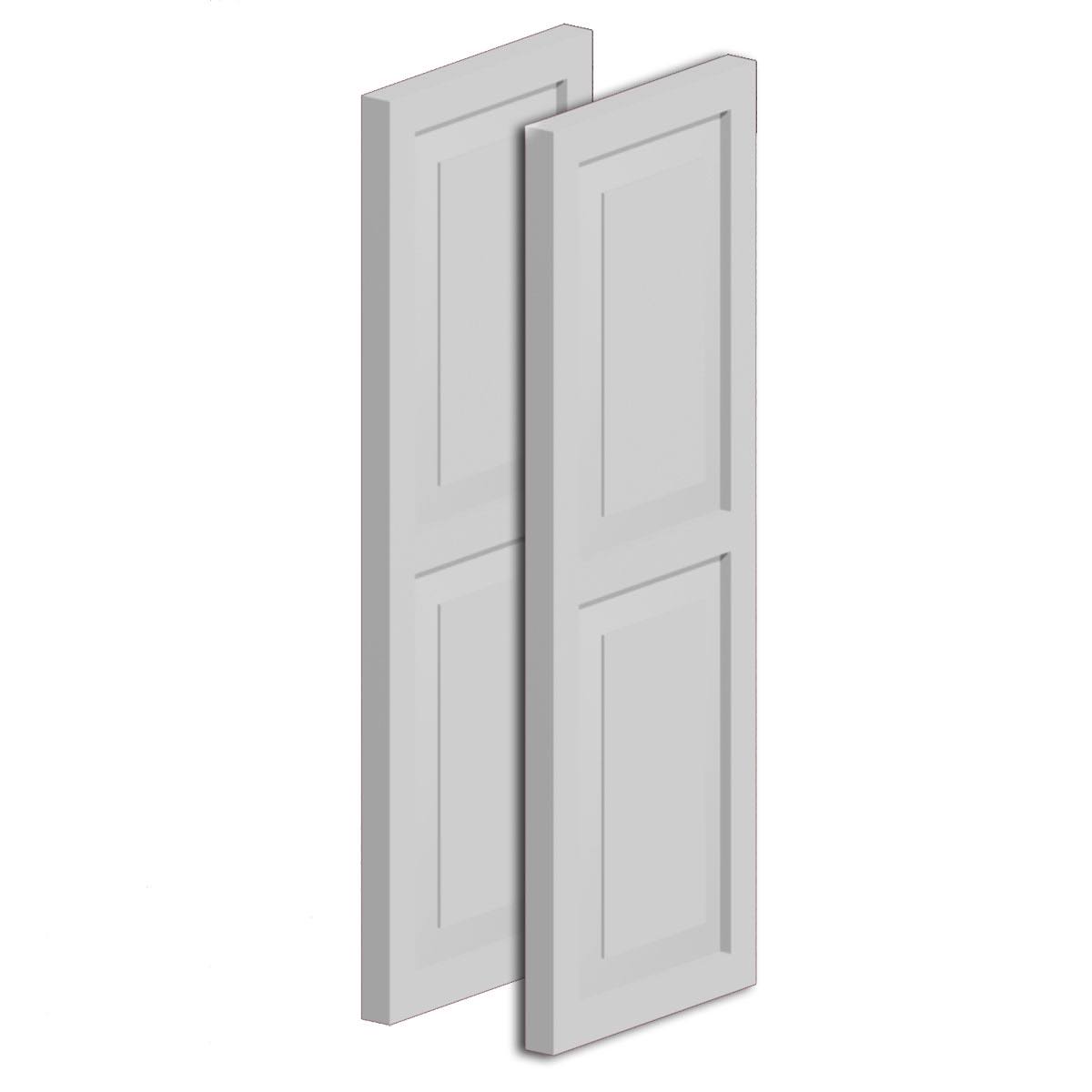 Fypon, Ltd. SH16X72DP 16x22W x 72x22H x 1 1/4x22P Raised Panel SHUTTER, Urethane (Per Pair)