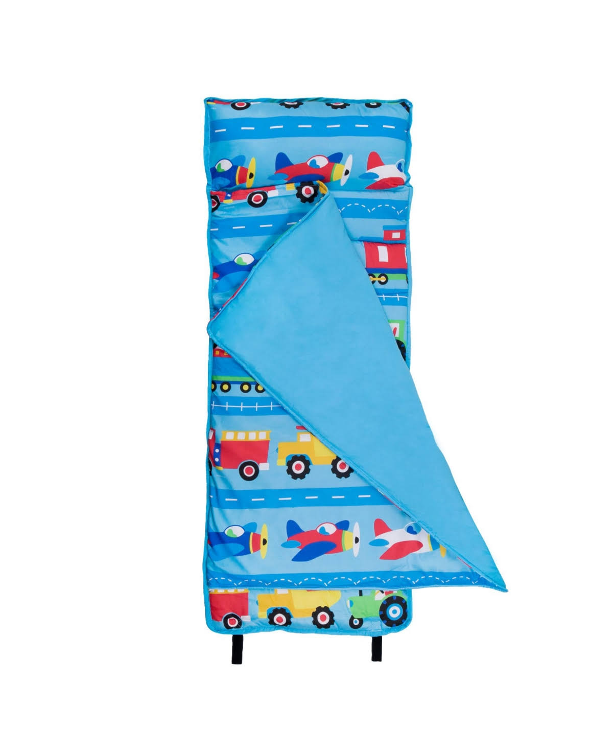 Wildkin Microfiber Nap Mat, Trains Planes u0026 Trucks