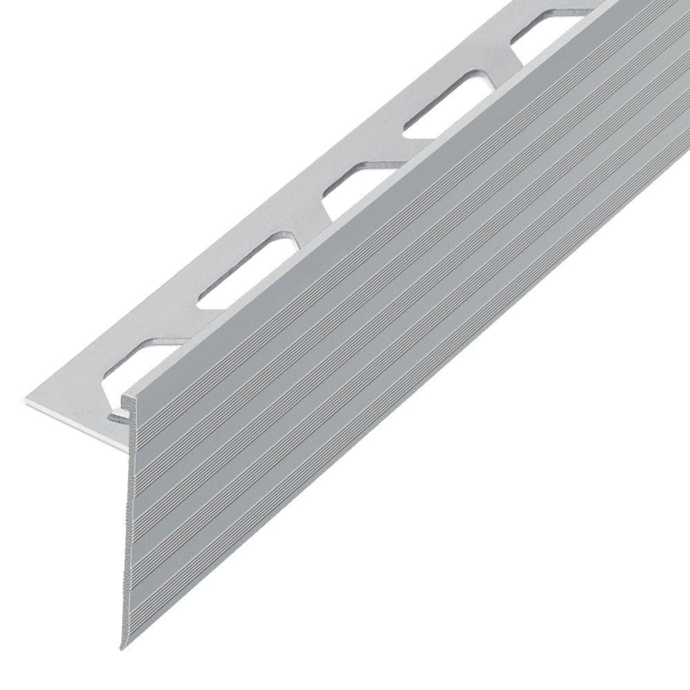 Schluter | Schiene-Step-30 Profile 5/16 inch Aluminum Satin - Floor u0026 Decor