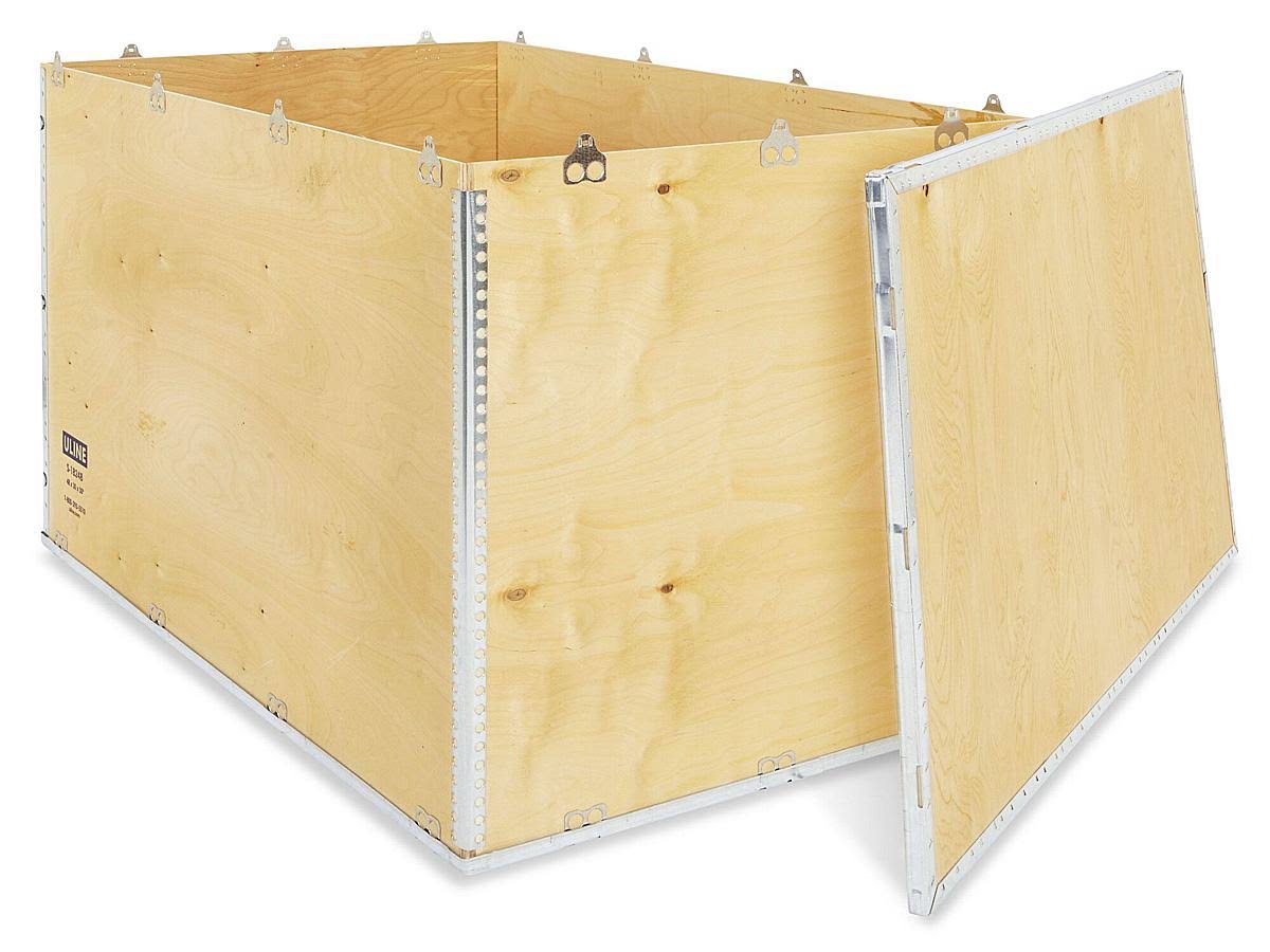 Wood Crate - 48 x 30 x 30x22 - ULINE - S-18248