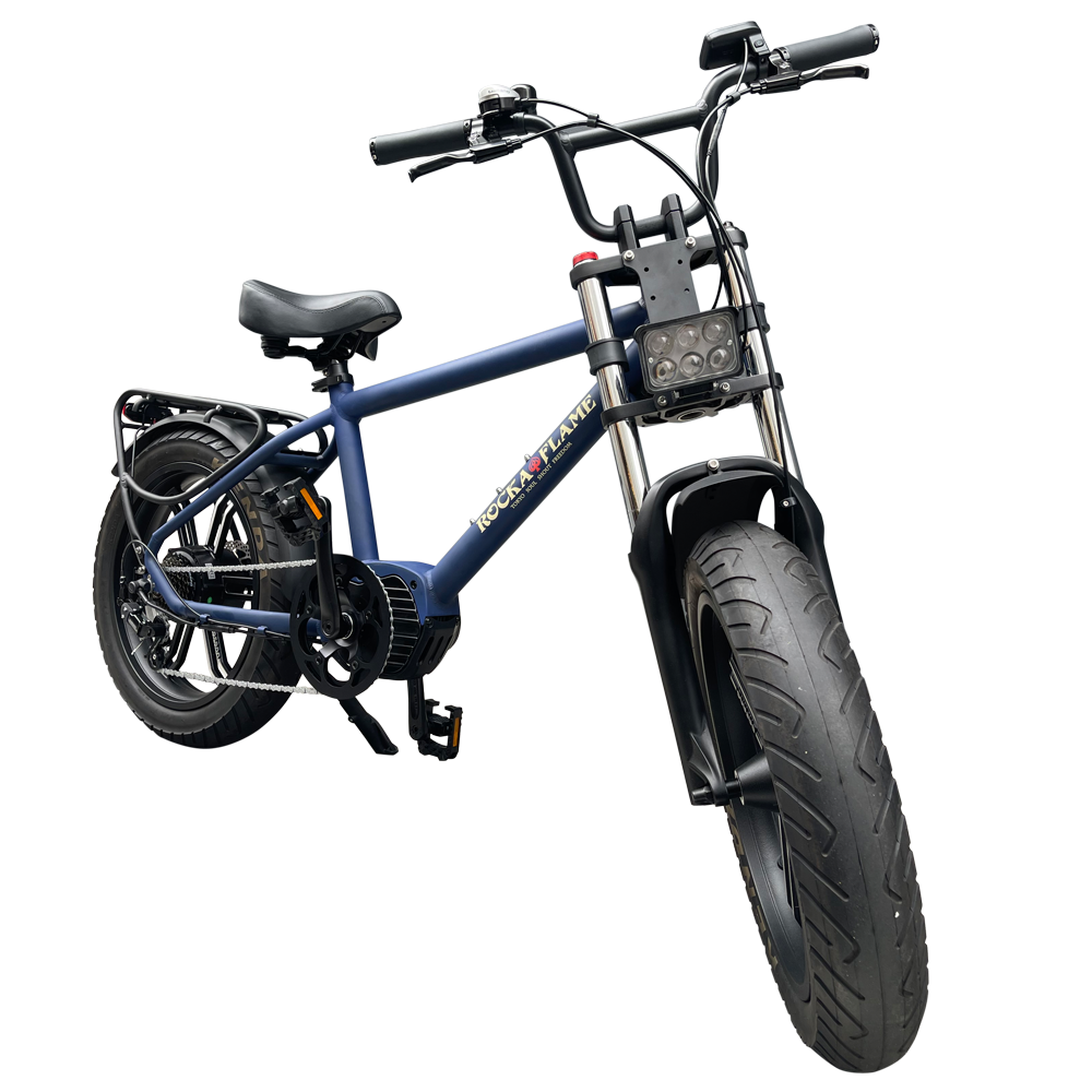 【HAYATE】Matte Navy (with light and rear carrier) * Original keychain, tote bag present