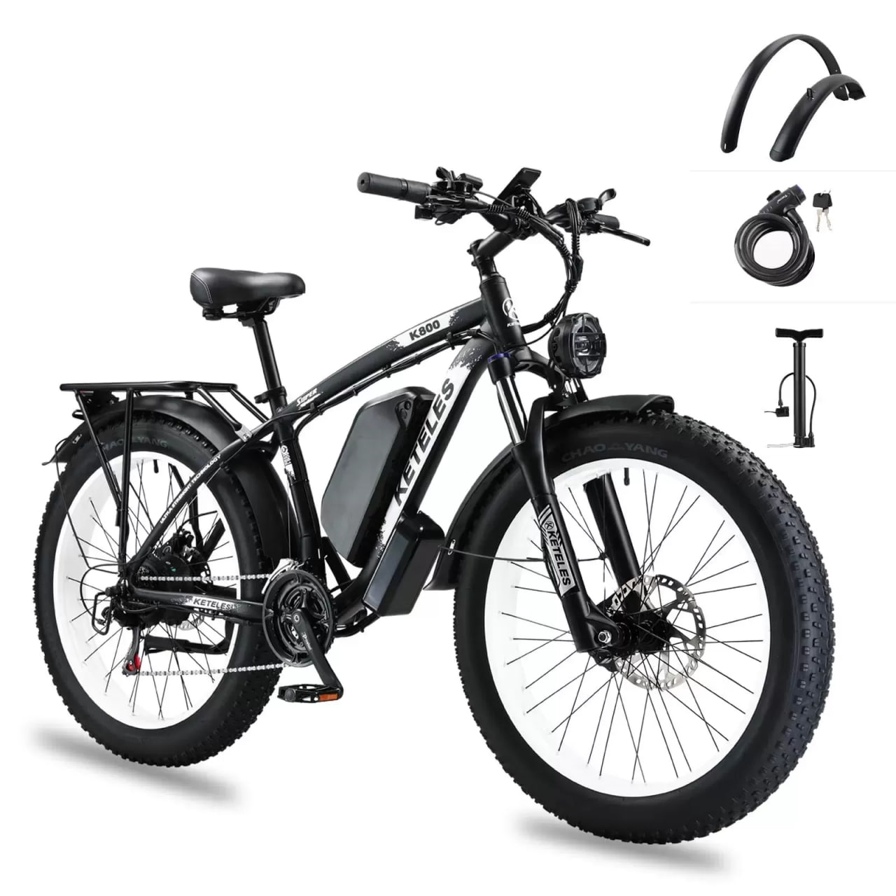 ✨ELECTRIC BIKE FOR ADULTS,1000W ELECTRIC BICYCLES 48V17.5AH 27MPH FAT TIRE ELECTRIC BICYCLE 26