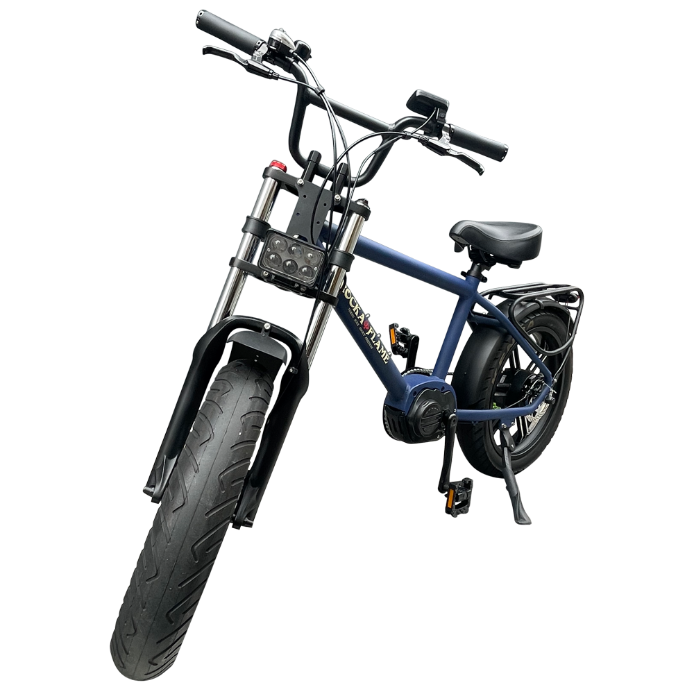 【HAYATE】Matte Navy (with light and rear carrier) * Original keychain, tote bag present