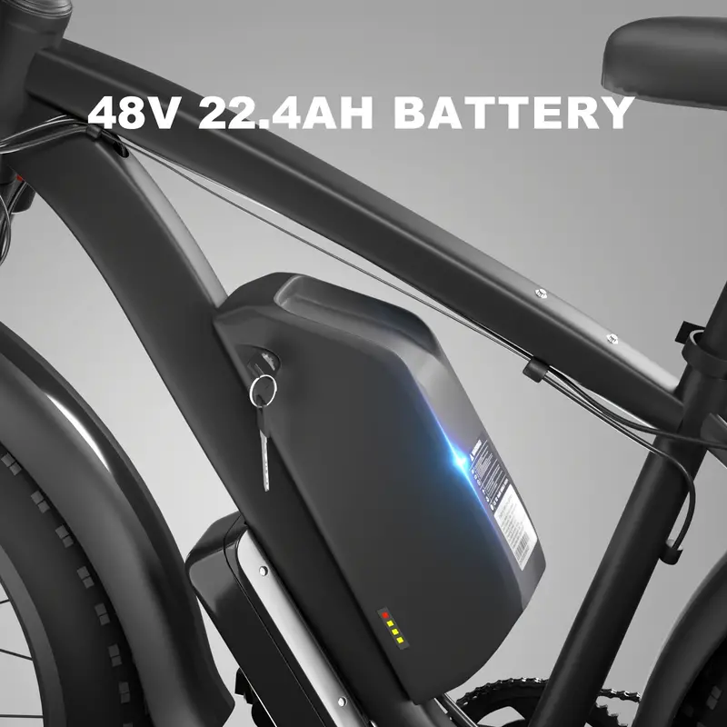 26''X4.0 Wide Tire Electric Bicycle E-bike Electric City Bike Equipped With 48V 22.4AH Removable Lithium Battery E-bike 4 reviews 4.8 All reviews are from verified purchases Item reviews (4) Provider reviews (6) avatar ae***37 in  on Aug 31, 2024 ZE