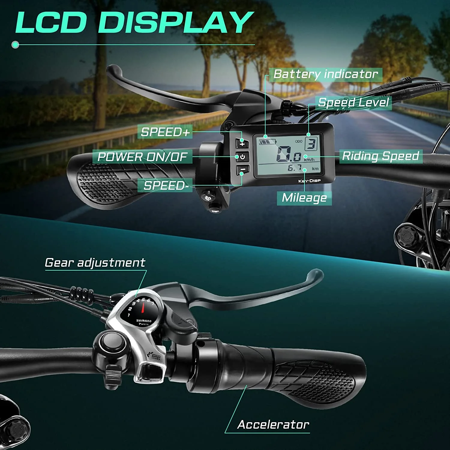 Vivi Electric Bike 26