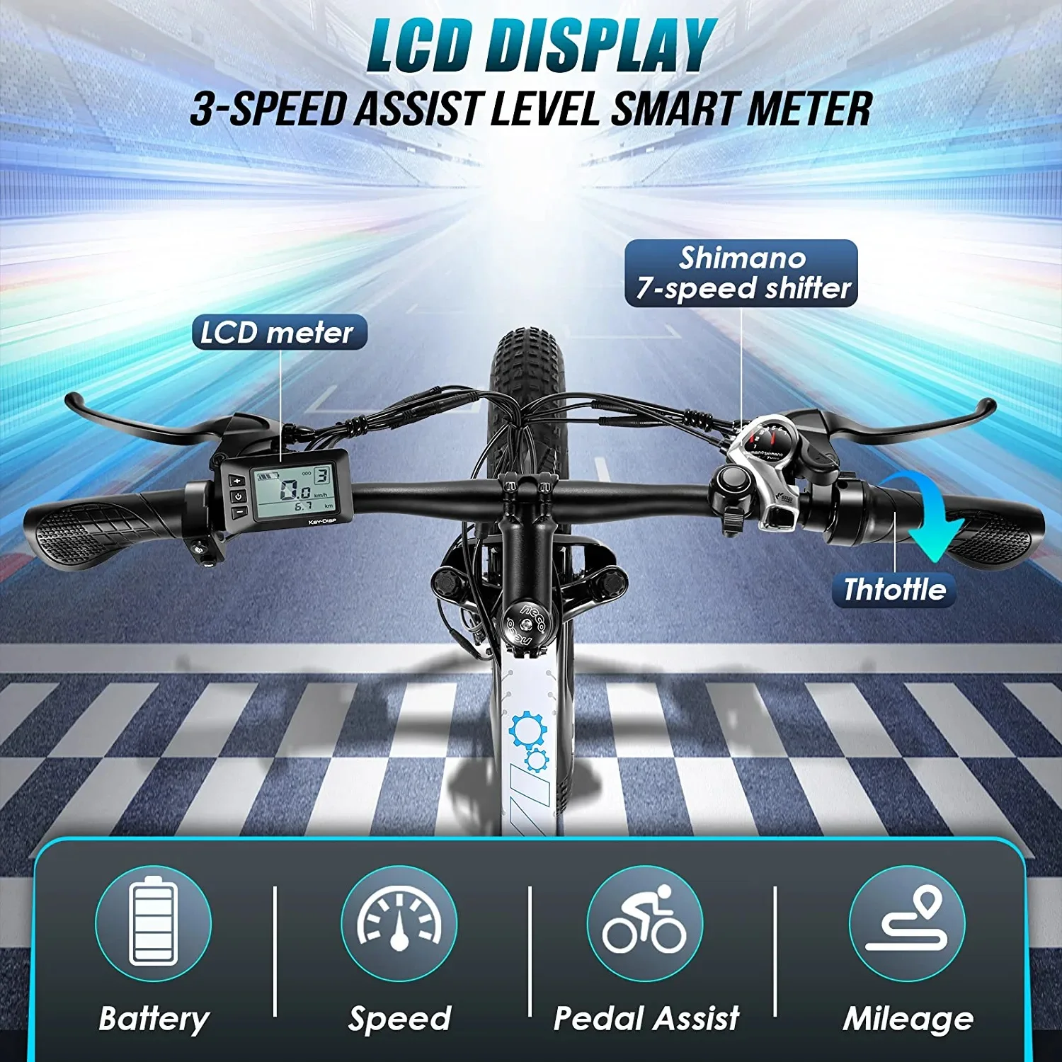 Vivi Electric Bike 26