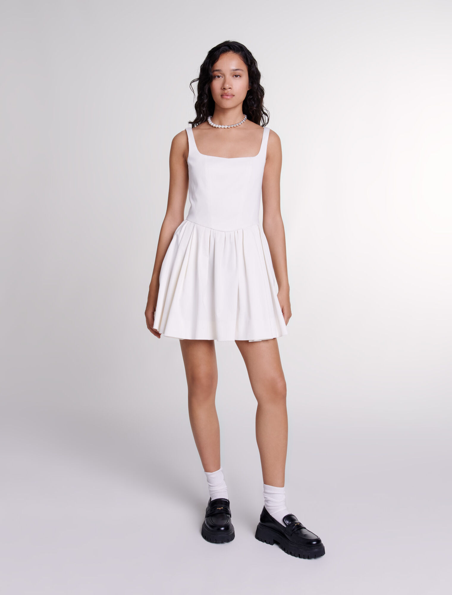 Short cotton dress