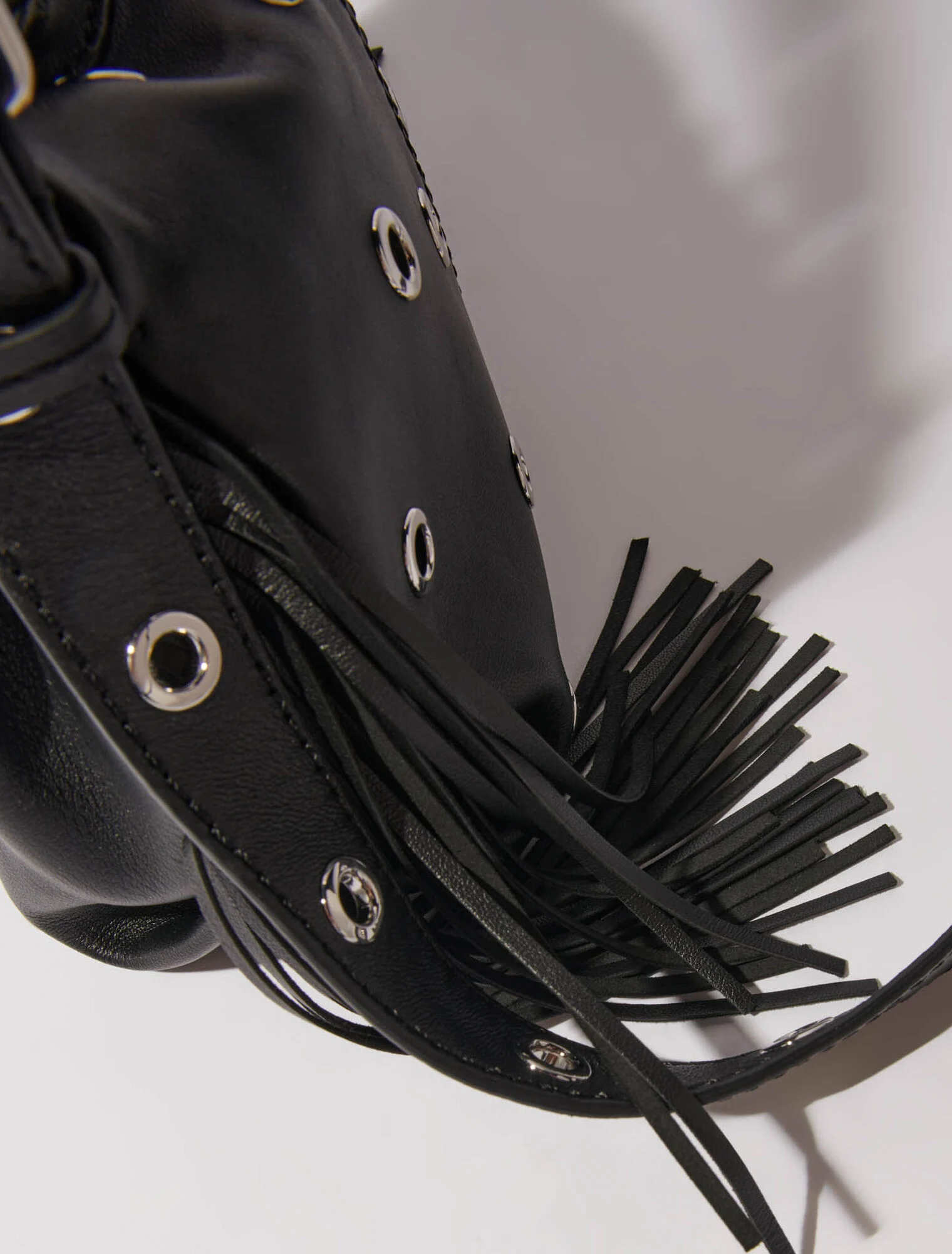 Miss M Mini eyelet leather bag