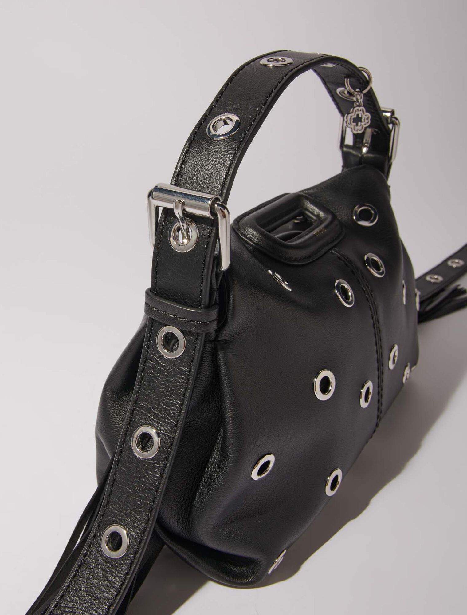 Miss M Mini eyelet leather bag